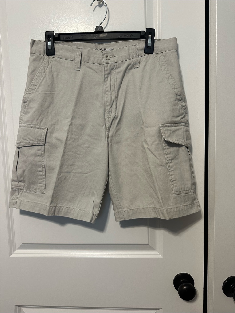 Men's Croft & Barrow Cargo Shorts - Light Beige size 32